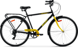 велосипед Broadway черно-желтый